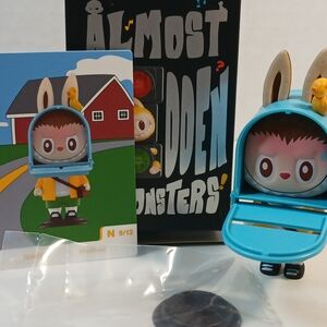 Almost Hidden Monsters Blue Figure